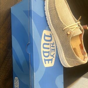 Hey Dude Light Brown Slip-On Shoes (Brand new)